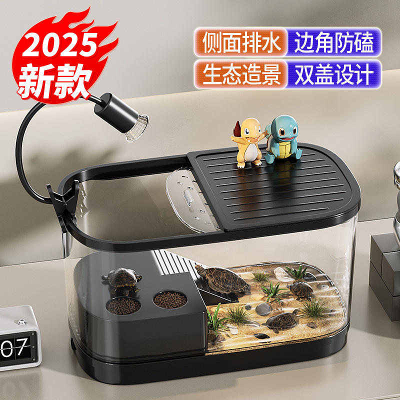 Кормушка для черепах, экология, маленький роскошный домик с платформой для лазания