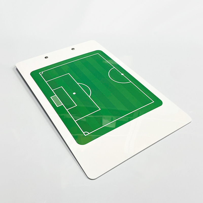 Double-sided Magnetic Football Training Tactical Board PVC Portable Game Coach Writable Erasable Tactical Teaching Board