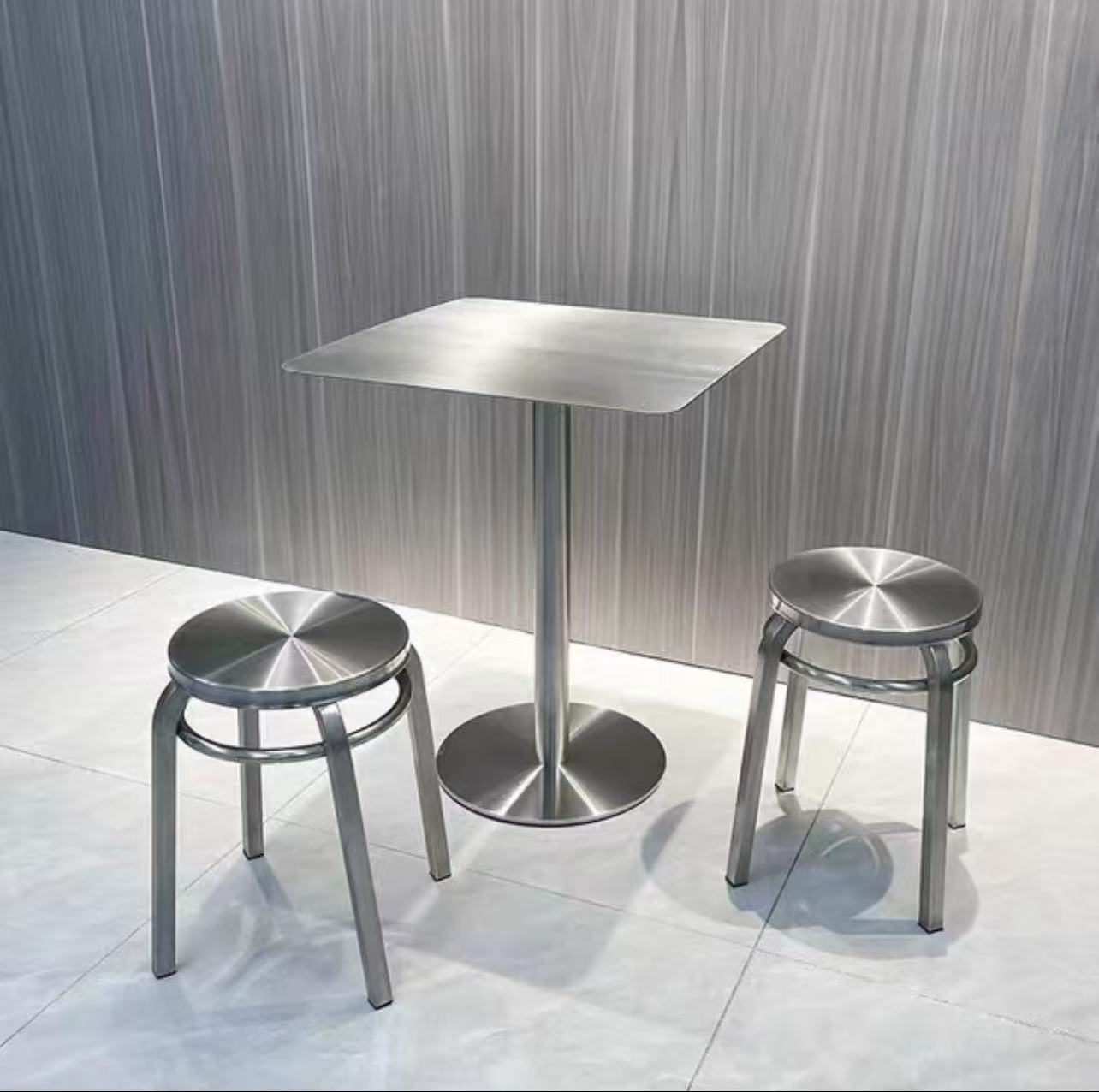 Modern Simple Light Luxury Small Round Table Internet Celebrity Milk Tea Shop Coffee Table Restaurant Round Dining Table Balcony Tea Table Coffee Table