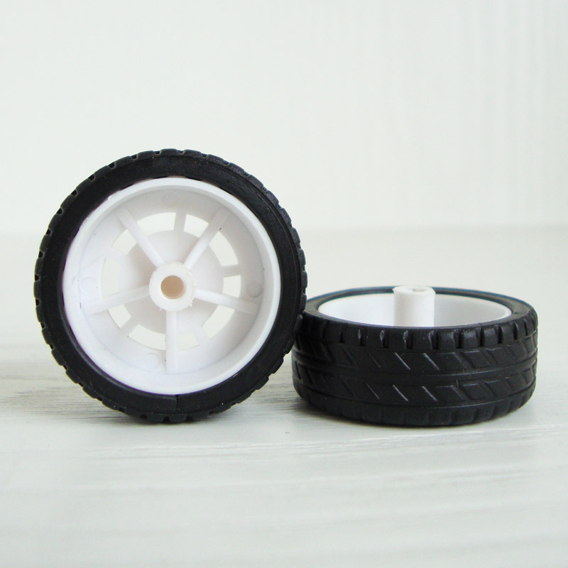 Toy wheel rubber wheel 30mm toy car wheel accessories long-term production of various specifications toy wheel wholesale