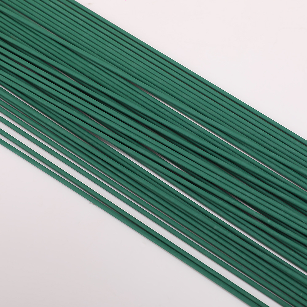 Source Manufacturer Simulated Flower Pole Wholesale DIY Handmade Floral Wire No. 2 Flower Pole Green Flower Pole Simulated Fake Flower Wire