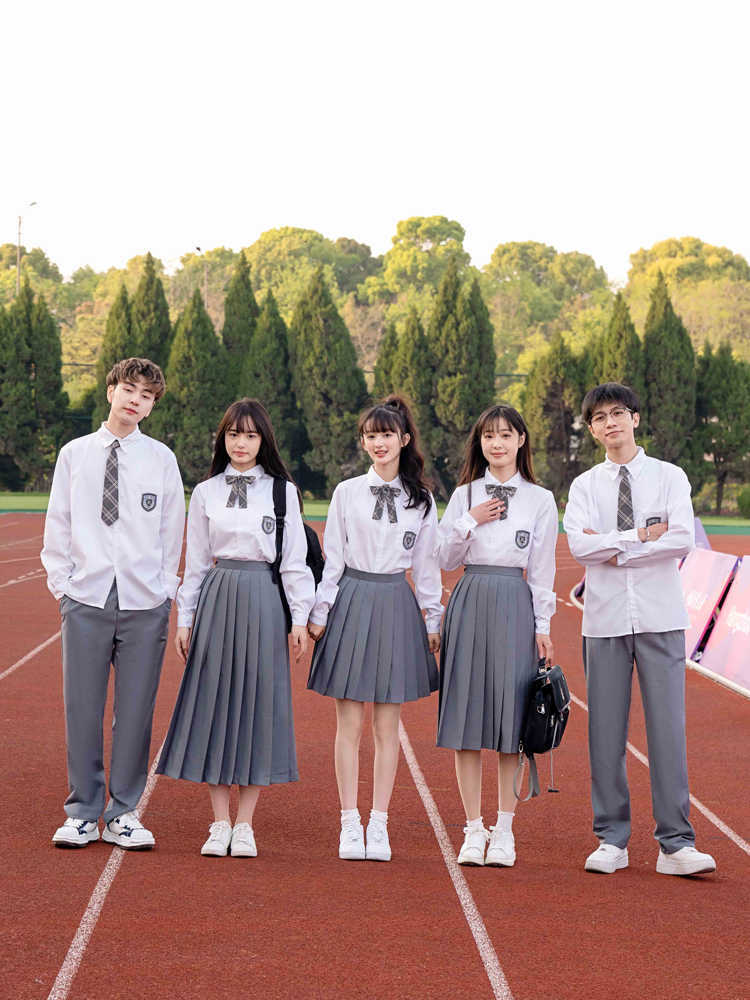 Форма для старшеклассников, академический стиль, форма для учеников средней школы, костюм для открытия спортивного мероприятия, выпускной хоровой костюм