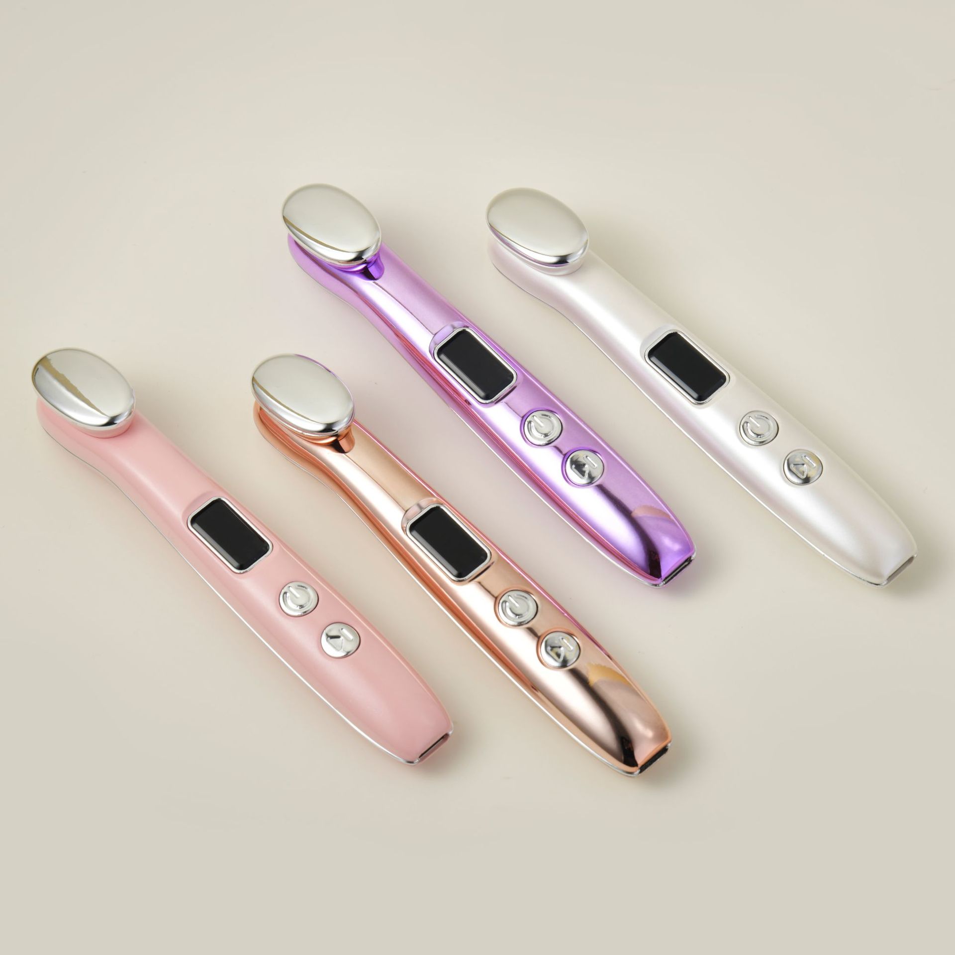 Cross-Border Household Eye Massager, Rechargeable Nutritional Exporter, Facial Cleanser, Beauty Instrument, Negative Ion Skin Rejuvenation Introduction Instrument