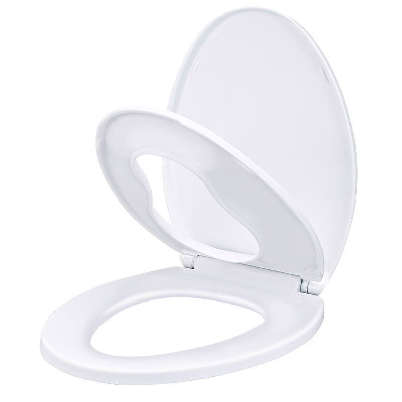 Universal Toilet Seat Cover Lifter Handle Opener Two-In-One Skin Feel Replacement Thickened Accessories for Home Use