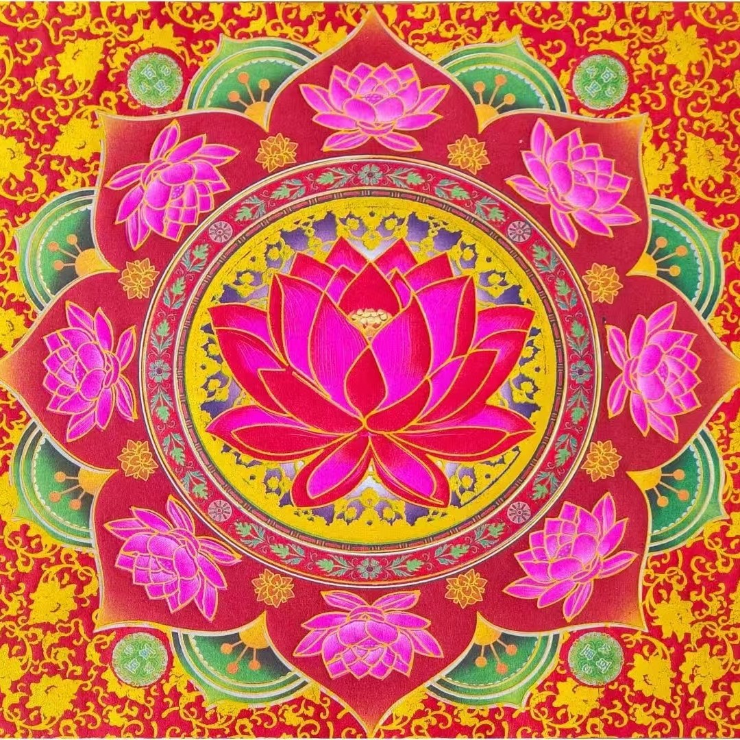 19×21 New 4-Color Small Double-Sided Gold 30 Sheets/Pack × 10 Packs/Bundle × 28 Bundles/Piece Folding Paper for Offerings