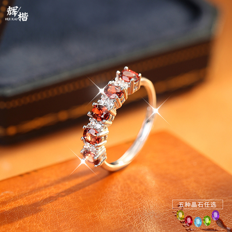 Кросс-бордерное кольцо из серебра S925, высококачественное ювелирное изделие