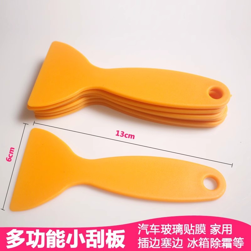 Пластиковый скребок для удаления инея, льда и клея с стекла, скребок для очистки окон автомобиля