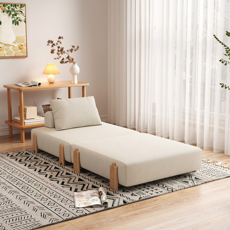 Dual-Purpose Arhat Bed, Essential Lazy Sofa Bed, Foldable, Simple Style, Easy to Operate, Multifunctional Sofa Bed