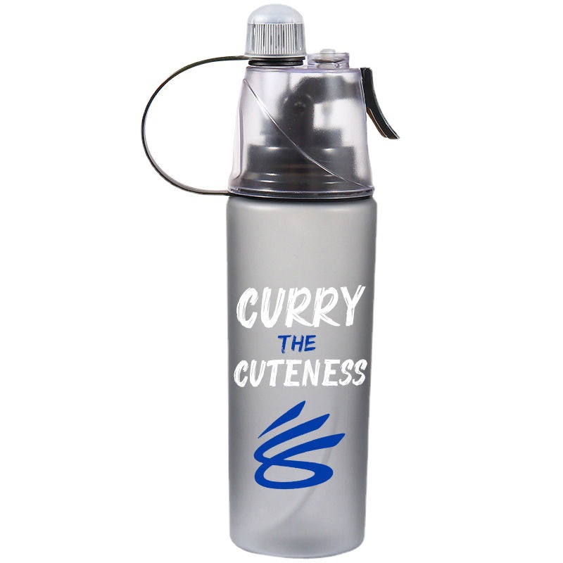 Wholesale spray Cup Kobe James Curry star same style female 3D color printing plastic material sports fitness Cup