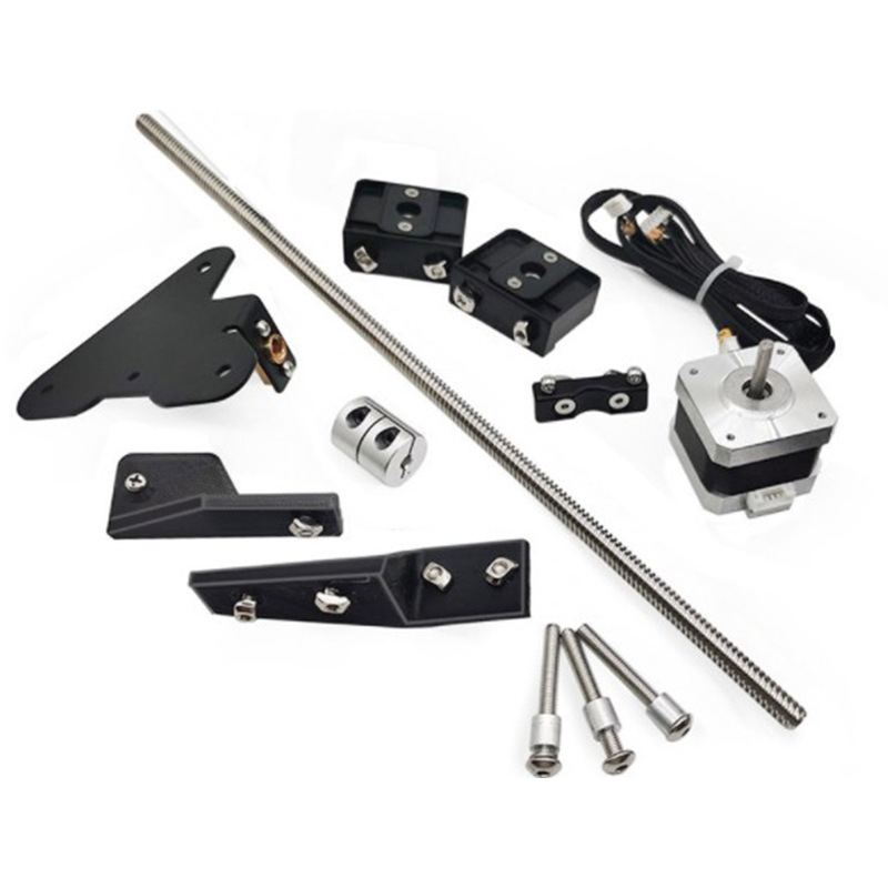 3D printer accessories suitable for ender3s/V2/PRO/NEO upgrade double screw rod double Z axis suit with motor