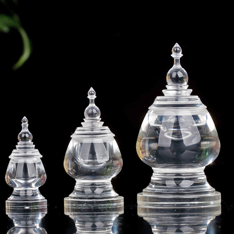 Акриловая пагода в форме I для поклонения Бодхи