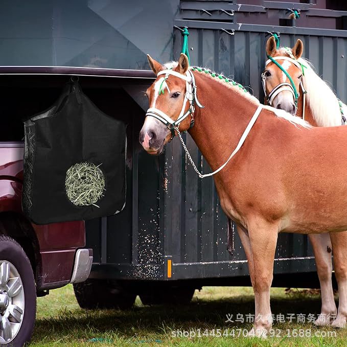 Cross-border equestrian supplies horse hay bag cattle sheep Hay bag slow feeding stool horse straw bag horse straw bag leak-proof