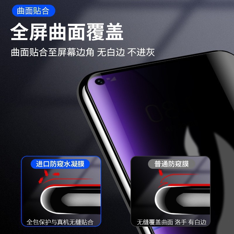 Suitable for Redmi Note 12/13 Privacy Anti-Peep Hydrogel Film Redmi 12C Mobile Phone Protective Film K50/K70 Soft Film