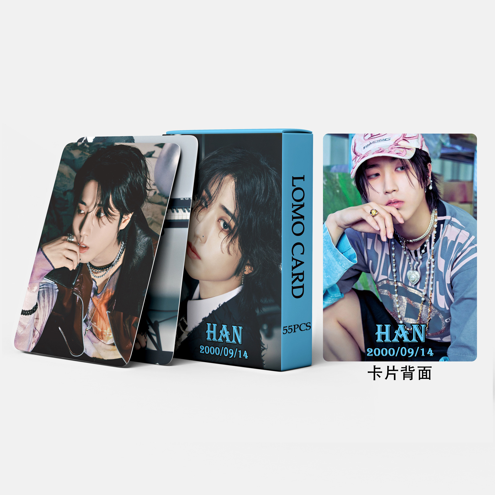 A Large Number of 55 Stray Kids Cards in Stock Han Zhichengate Cards H Star Peripheral Factory Printing