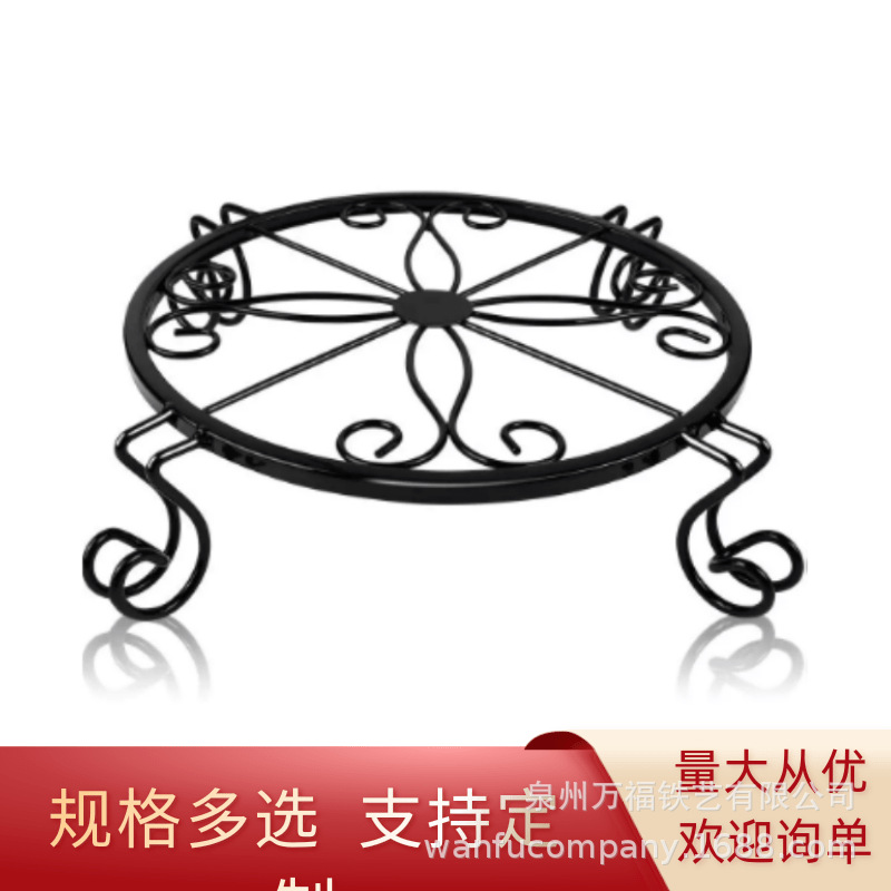 Маленький цветочный стенд, одноярусный, для больших горшков