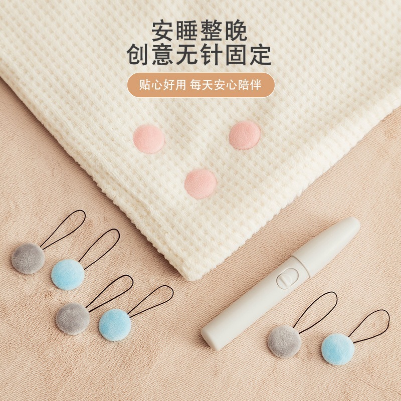 Plush quilt holder sheet holder safety needle-free invisible quilt corner buckle quilt cover anti-running fixed artifact