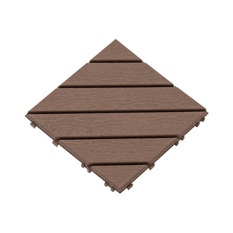 Plastic assembled floor self-assembled balcony terrace floor plastic floor imitation wood plastic floor plastic wood floor wholesale