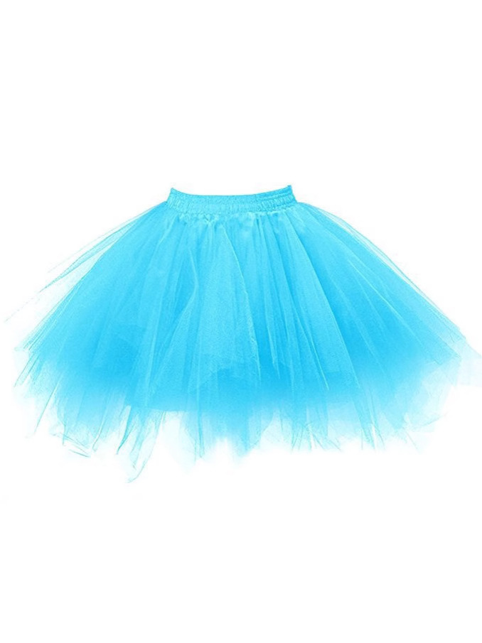 New European and American Candy Color Multicolor Boneless Skirt Photo Studio Wedding Dress Photography Half-length Skirt Colorful Pirate