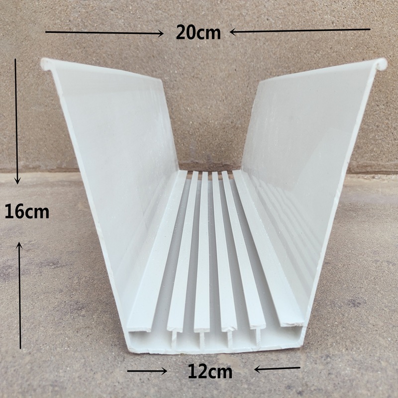 Elevated Strawberry Stereo Planting Rack Soilless Cultivation pvc Planting Trough Vegetable Hydroponic Seedling Trough Strawberry Planting Trough