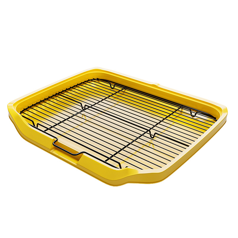 Dog toilet flat plate anti-urine splash easy to clean dog potty small medium and large dog pet oversized dog urinal dog toilet