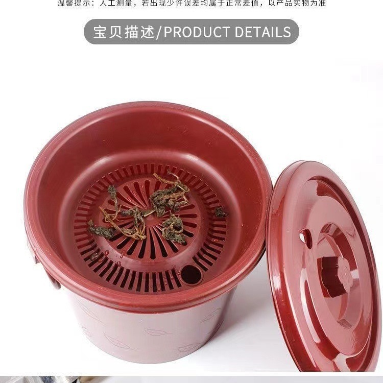 Tea Bucket Tea Slag Bucket Garbage Filter Drainage Bucket Tea Table Waste Bucket Kung Fu Tea Set Accessories small size Tea Bucket Wholesale