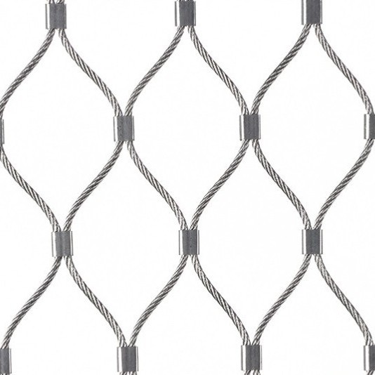 Green Plant Climbing Stainless Steel Rope Net Tianjing Balcony High-Altitude Anti-Fall Net Anti-Fall Wire Rope Net Greenhouse Windproof Net