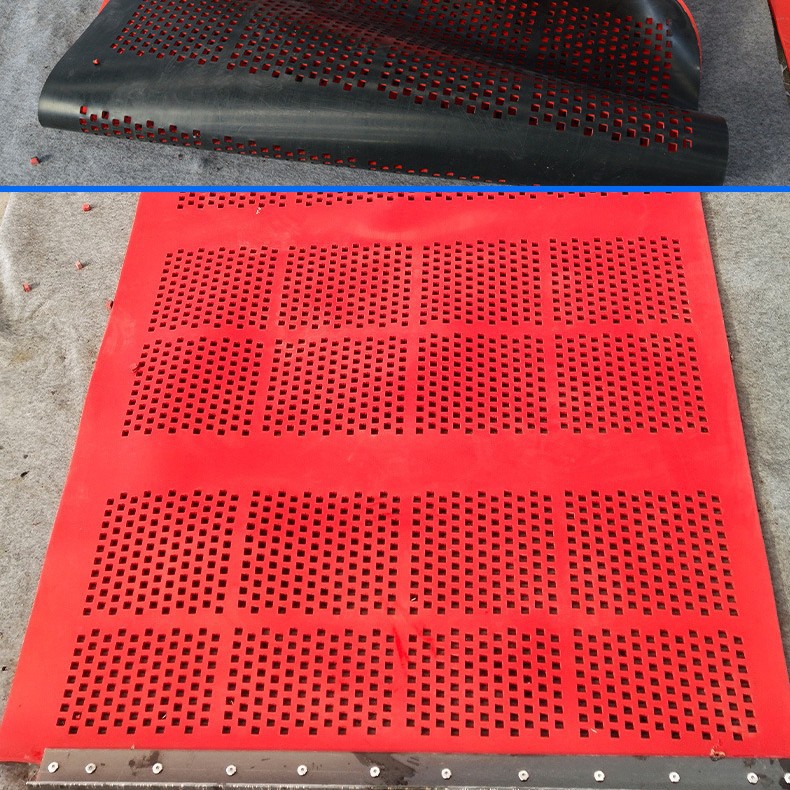 Long Life High Elasticity Nano New Material Anti-Blocking Sieve Rubber Sieve Rubber Anti-Blocking Sieve