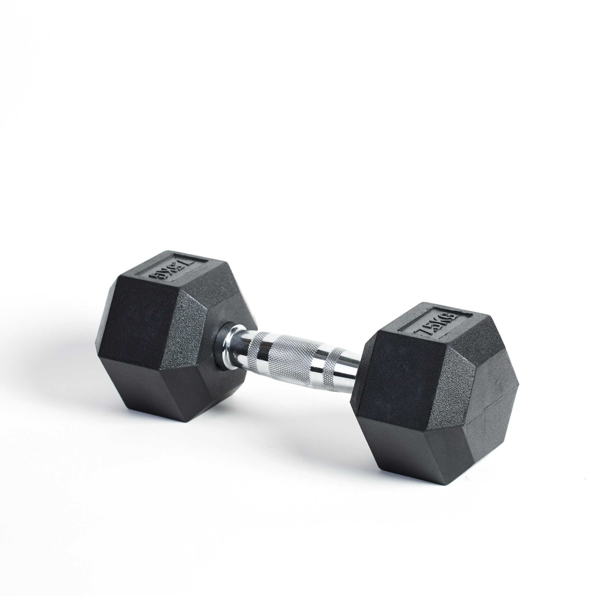 Cross-border wholesale hexagonal dumbbell gym men's and women's private trainer arm muscle yoga exercise dumbbell hexagonal dumbbell