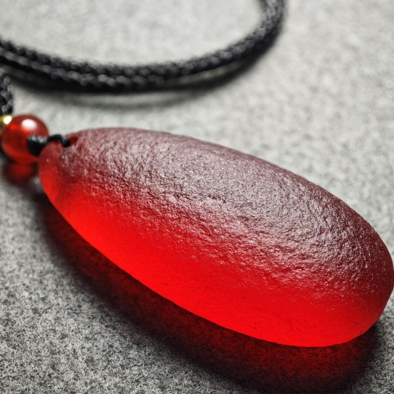 Метеорит из пустыни Корла, винно-красный энергетический камень, оригинальный outlet