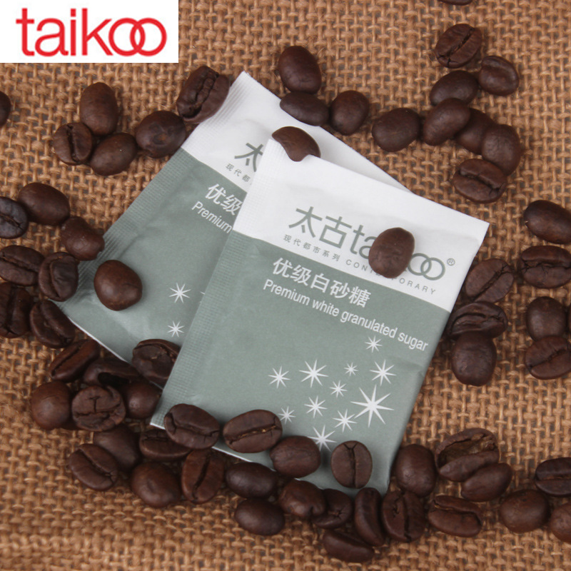 Taikoo Taikoo Coffee Mate Seasoning Candy High Quality White Sugar Pack Black Coffee Premium 5g*424 Pack Wholesale