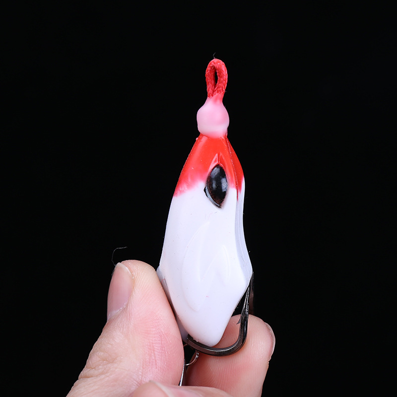 New Lightning Thunder Frog Silicone Frog Skin Fake Bait Double Hook Simulated Thunder Frog Big Fish Small Fish Fake Bait Manufacturer Wholesale Dropshipping