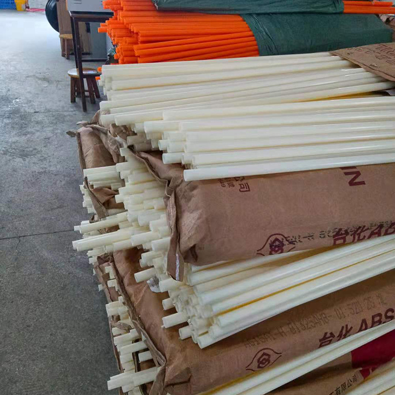 Factory Direct supply ABS plastic pipe color hard pipe ABS special-shaped pipe coil tube toy hose support tube