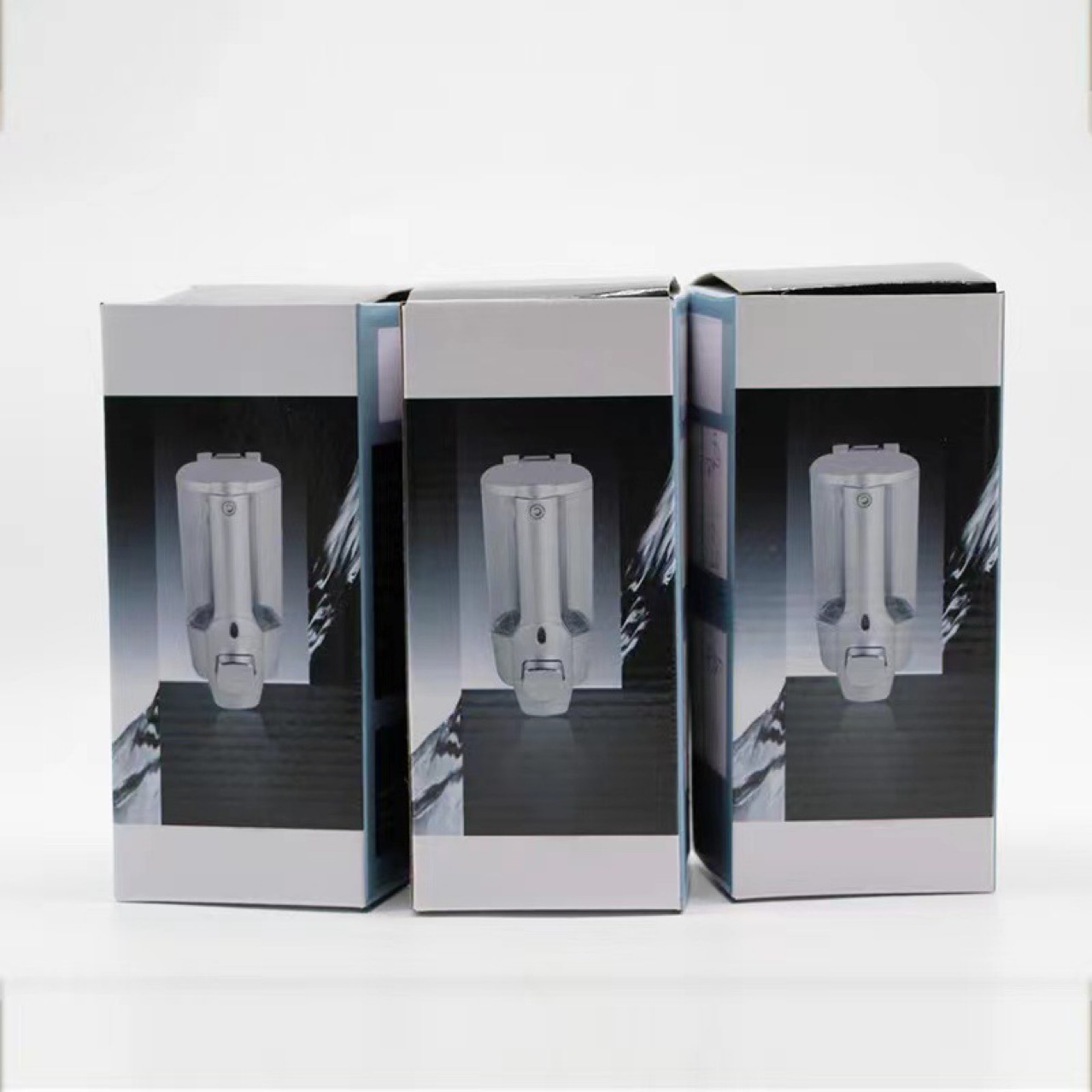 Cross-Border Hotel Soap Dispenser Hand Sanitizer Bottle Wall-Mounted 350ml Manual Press Soap Dispenser