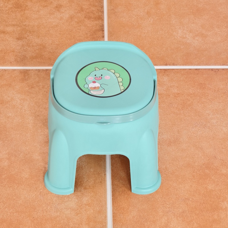 Маленький табурет, квадратный, пластиковый, для детей