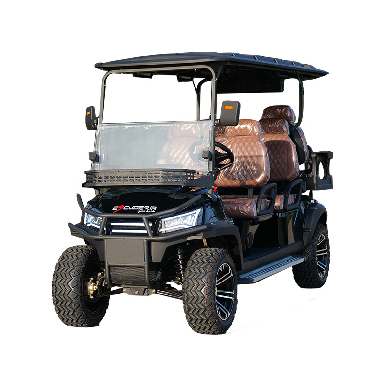 Golf Cart 6-Seater Scenic Sightseeing Car Golfcart Export Quality Electric Golf Cart