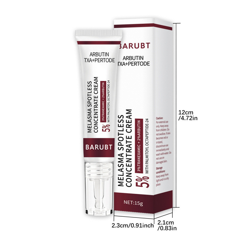 BARUBT Cross-border Chloasma Whitening Concentrate Anti-freckle Cream Spot Lightening Fading Spot Chloasma Freckles