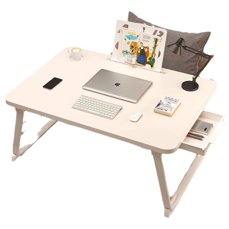 Bed Small Table Foldableable Table Student Dormitory Table Children's Desk Bedroom Laptop Table Multi-Function
