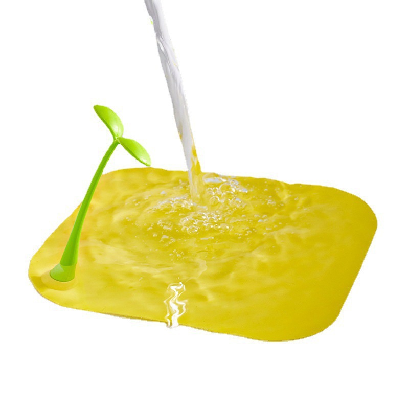 New small bean sprouts floor drain deodorant cover deodorant mat silicone deodorant floor drain toilet insect proof universal artifact floor drain
