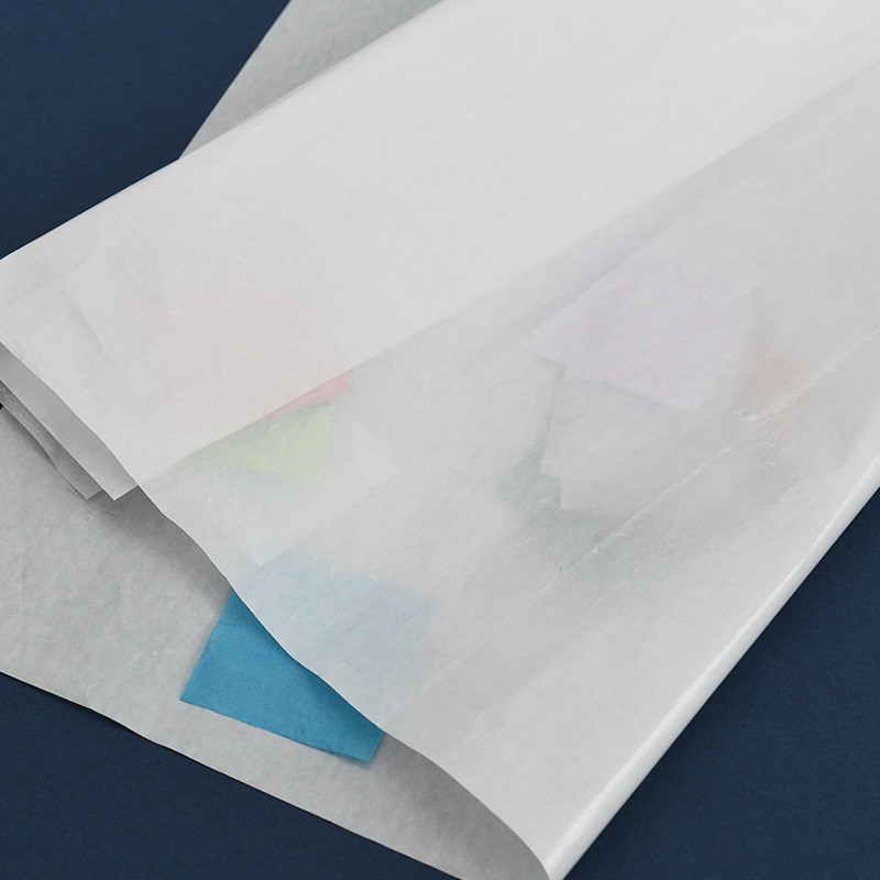 Wholesale 24g white wax paper translucent paper glossy paper cake paper tray oil-proof paper wax paper