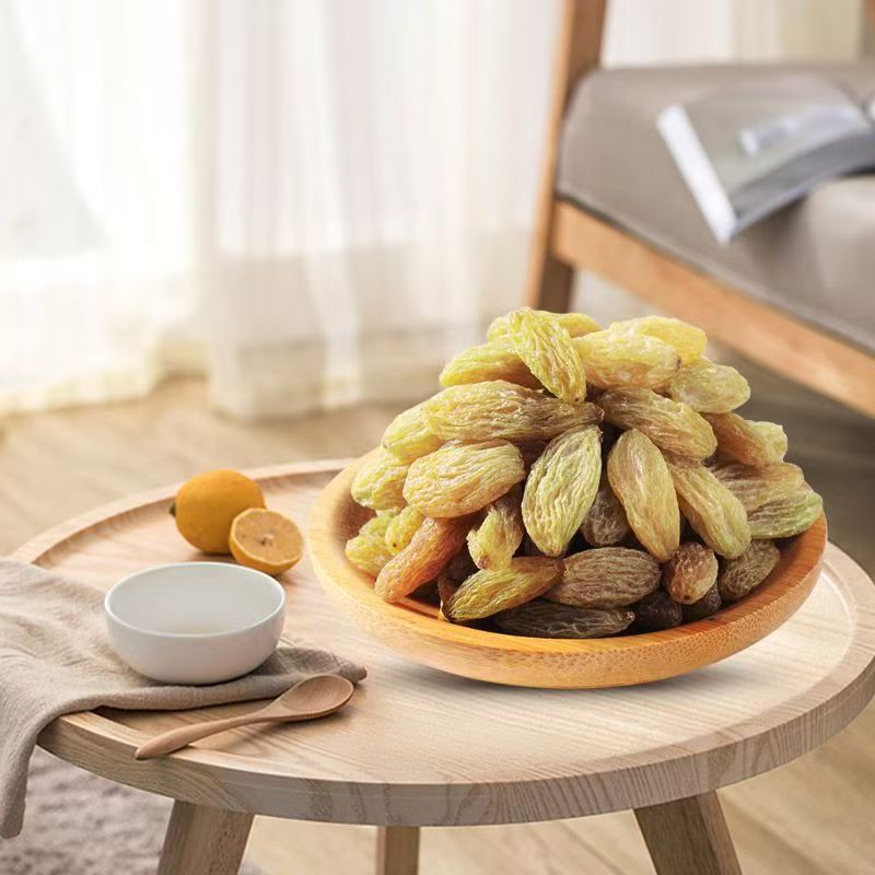 Rushui Xinjiang Raisins 480g Can Xinjiang No-Wash Nuts Dried Fruit Preserves Food Leisure Nutritional Snacks