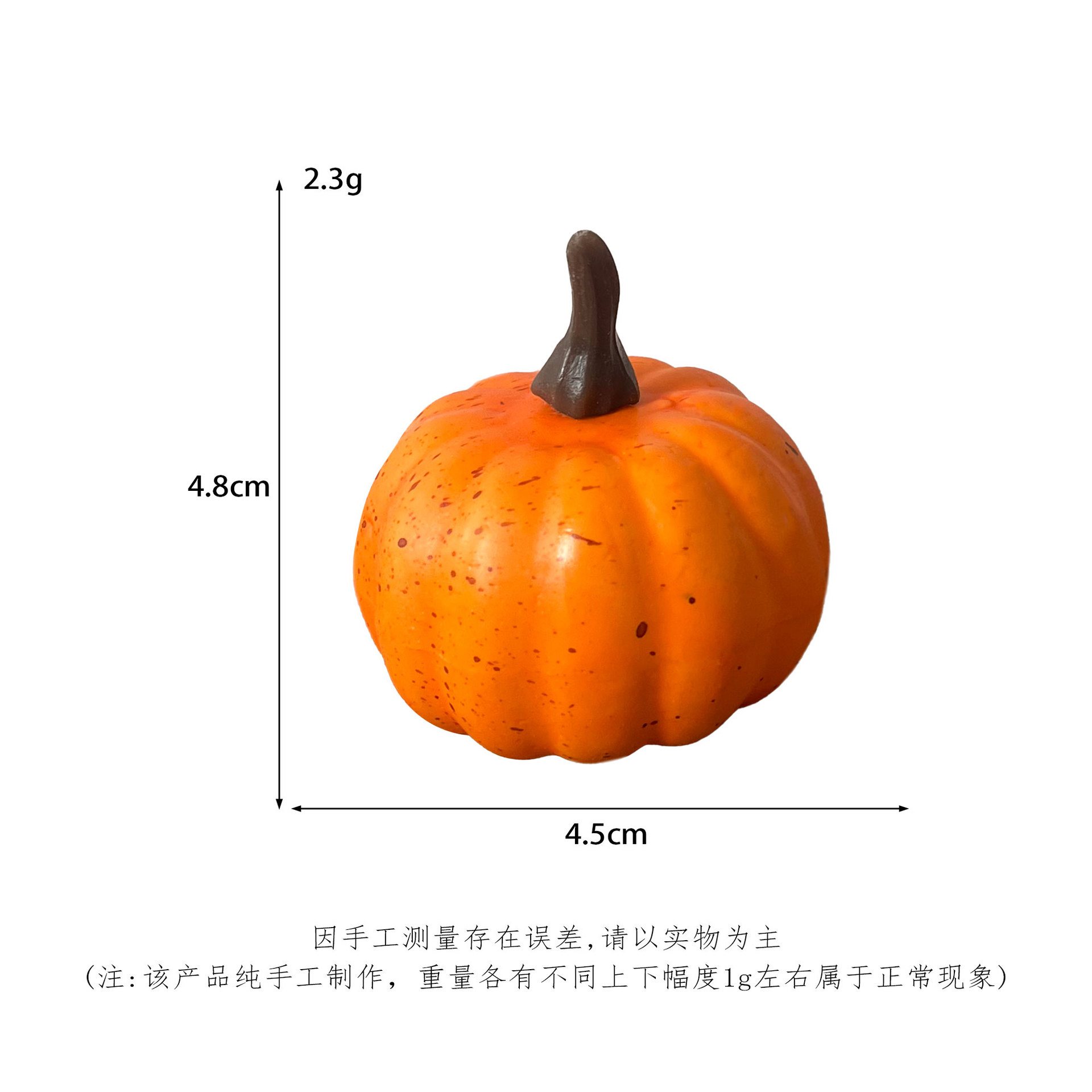 Factory Direct Sales Wholesale Artificial Mini 45 Small Pumpkin Halloween Day Fake Garland Decoration Fruit and Vegetable Craftsmanship