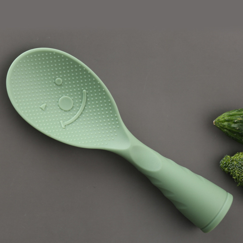 Non-slip heat-resistant vertical PP rice spoon rice cooker spoon non-stick rice spoon