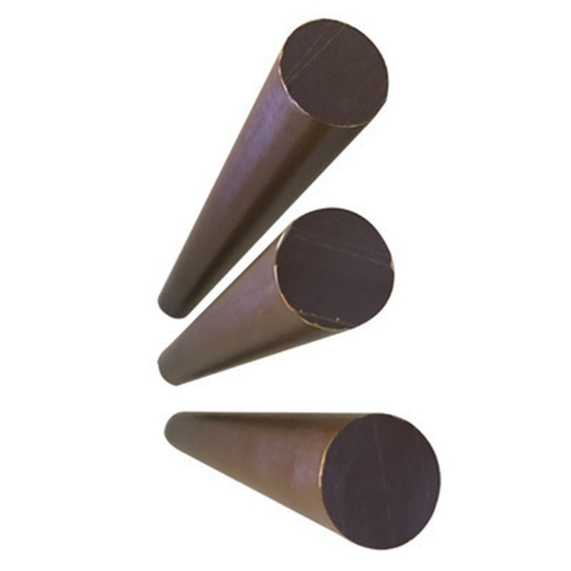 Customized Zero-Cut Anti-Static Polyetherketone Rods of Various Specifications, High Temperature Resistant Brown Insulating Black Peek Rods