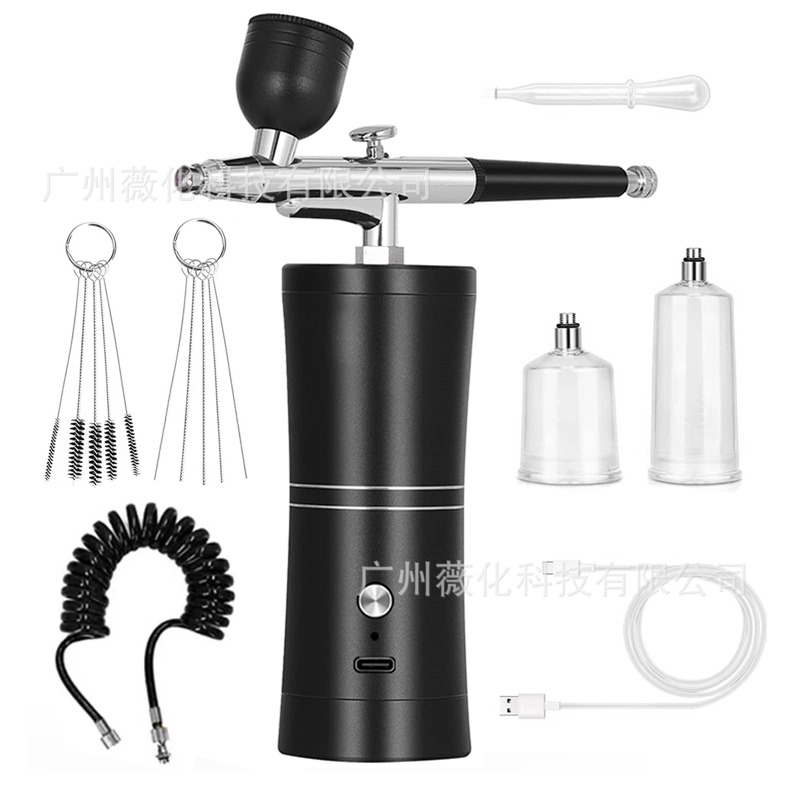 Кросс-бордерный бестселлер, инжектор кислорода, электрический распылитель Amazon, спрей-ручка, цвет, красота, распыление ногтей, инжектор кислорода