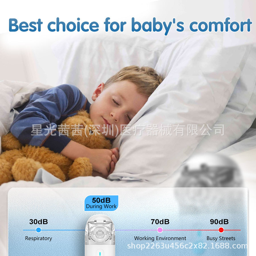 Handheld Atomizer Ultrasonic Spray Medical Atomizer Household Children's Silent Portable Atomizer Cross-Border Foreign Trade