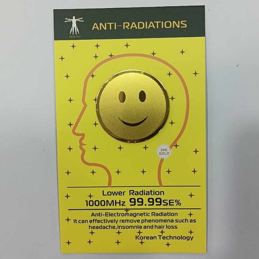 Amazon's New Smiley Face Radiation Protection Sticker/Anti Radiation Sticker Taihe Magnetic Energy Sticker