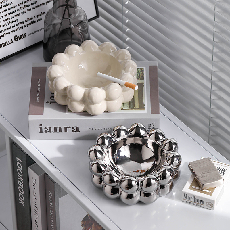 Advanced Sense Ceramic Tissue Box Creative Entry Luxury Living Room Home Coffee Table Decorations Niche Design Paper Box