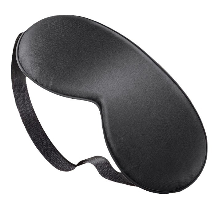Silk Eye Mask, Mulberry Silk Lunch Break Double-Sided Blackout Eye Mask, Sleep Opaque, Blackout, Non-Pressing Eye Mask