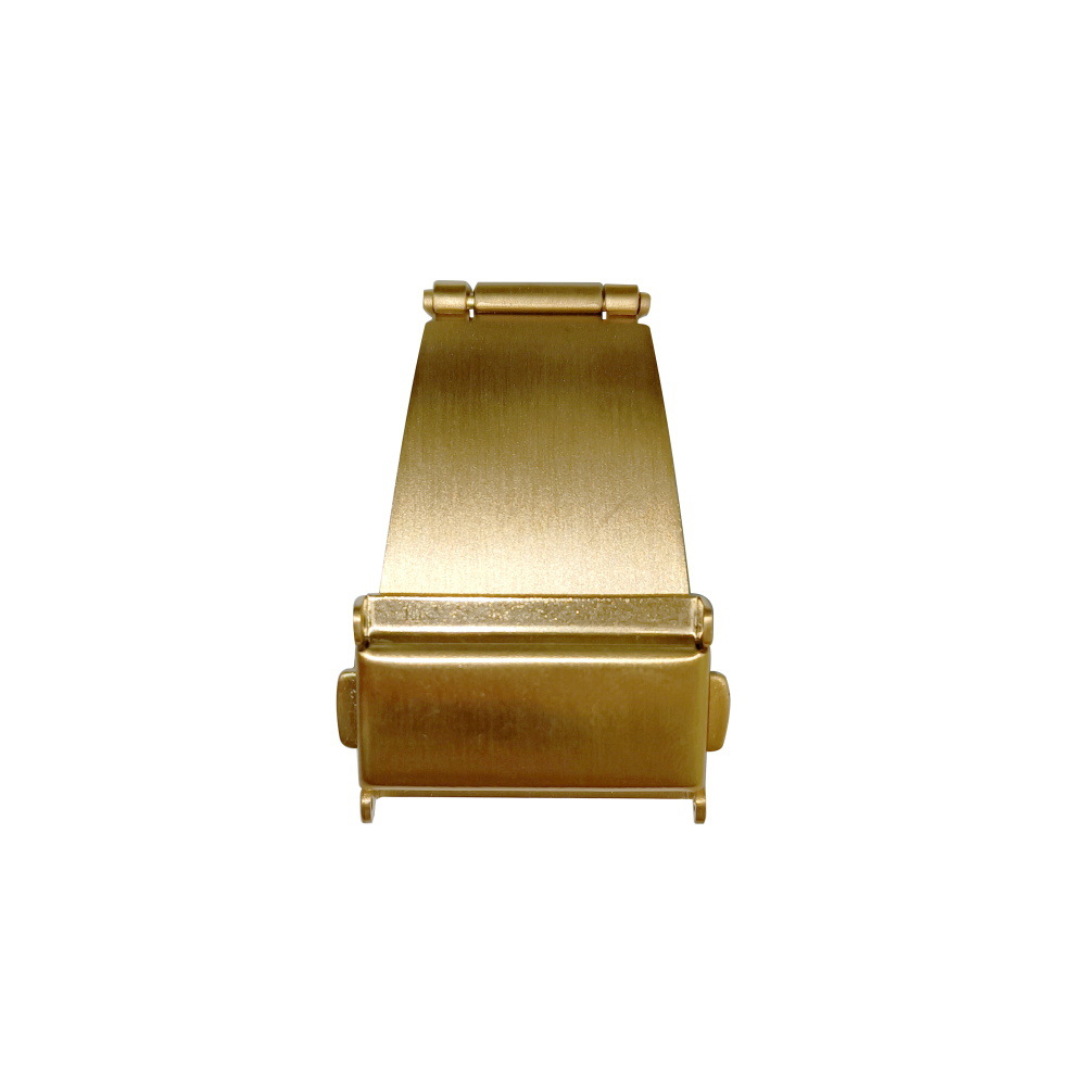 Buckle Accessories 304 Three Strains with Watch Steel Strap Link Buckle 304 Stainless Steel Double Press Jump Buckle Folding Watch Buckle