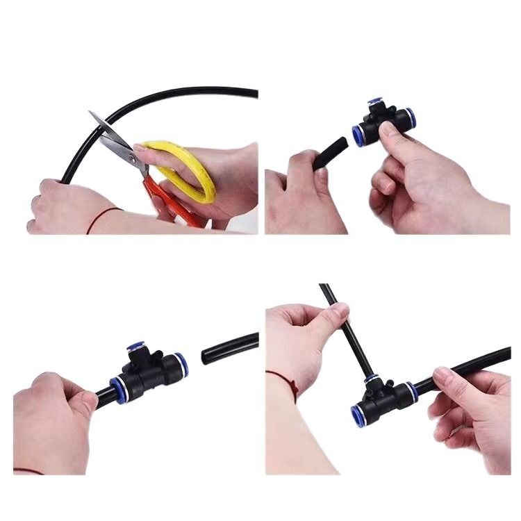 Site enclosure spray dust plant cooling disinfection farm cooling spray low pressure quick plug nozzle suit